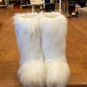 Pajar Real Fur Boots, Wool Fleece Lined, 38